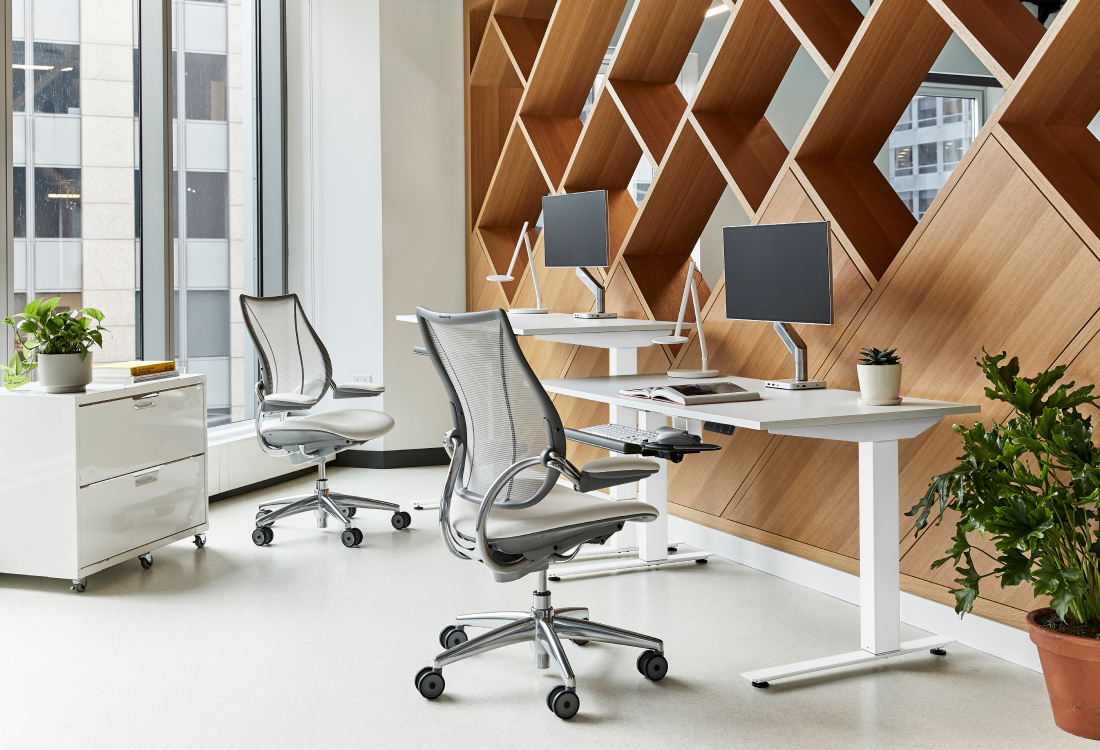 Freedom Headrest in Kvadrat Coda 2 textile with Polished Aluminum Frame
